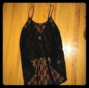 Flowy Lace Top